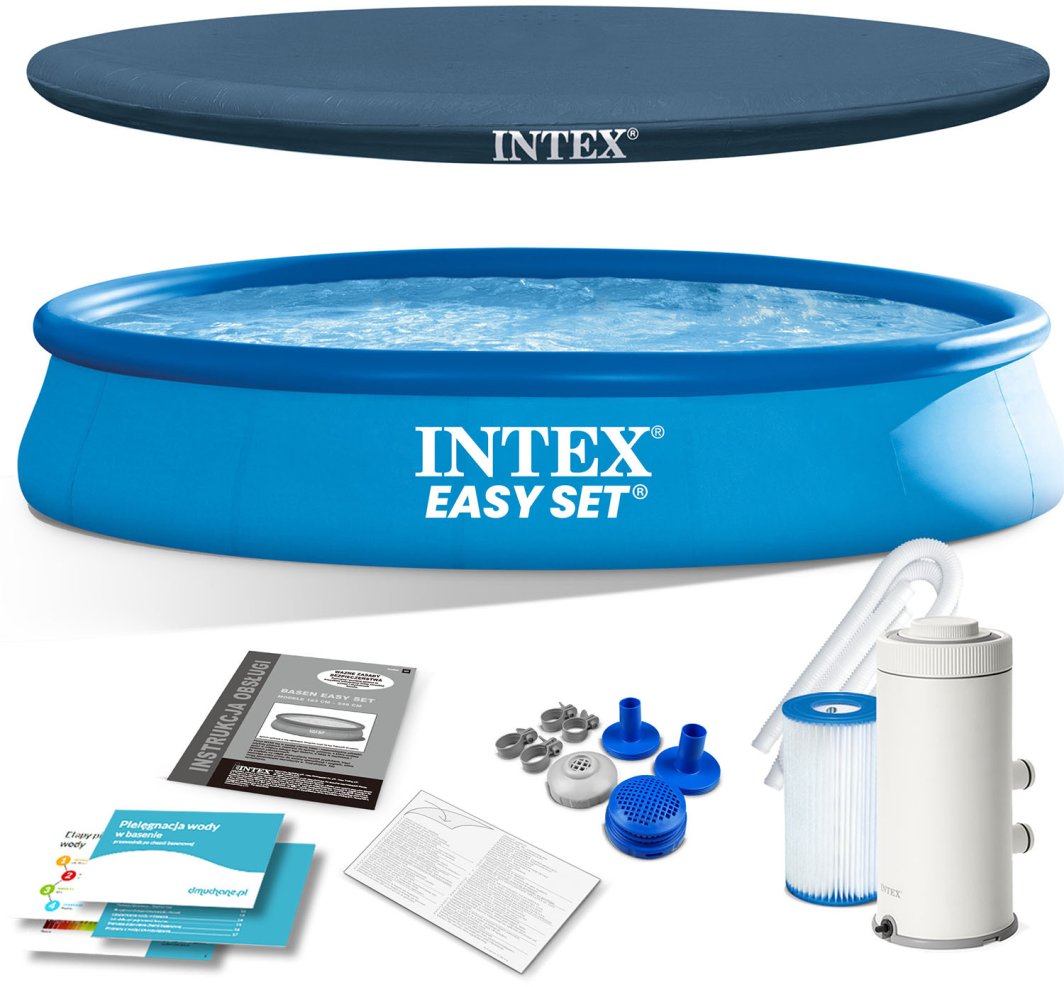 Intex Basen rozporowy Easy Set 457cm 4w1 (28158) 1