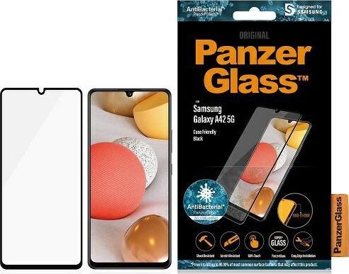 PanzerGlass E2E Super+ do Galaxy A42 5G Case Friendly AntiBacterial 1