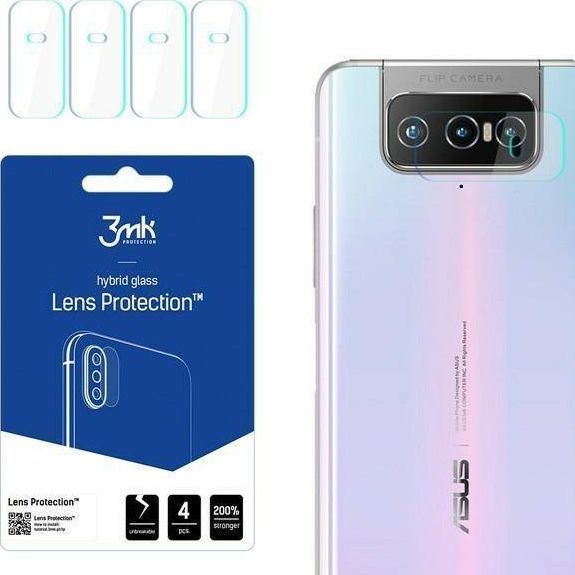 3MK 3MK Lens Protect Asus Zenfone 7 Pro Ochrona na obiektyw aparatu 4szt 1
