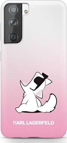 Karl Lagerfeld Karl Lagerfeld KLHCS21SCFNRCPI S21 G991 hardcase różowy/pink Choupette Fun 1