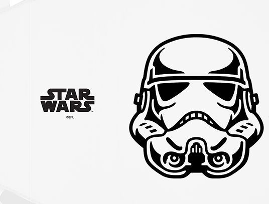 Etui na tablet Etui na tablet 7/8" Szturmowiec 001 Star Wars Biały 1