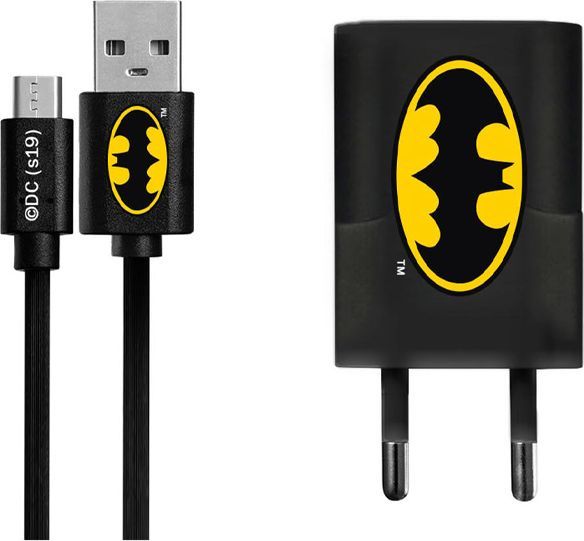Ładowarka Batman 001 1x USB-A 1 A (WCHBATMAN007) 1