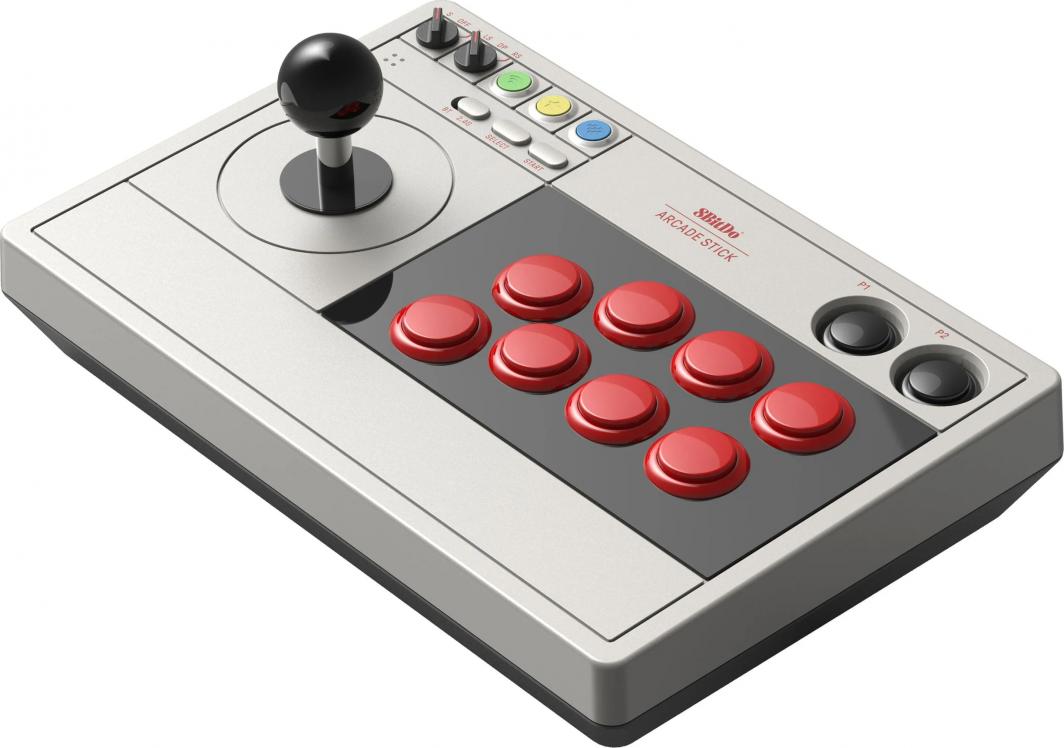 その他 8bitdo arcade stick 8BitDo Arcade Stick szary - Joystick - Morele.net