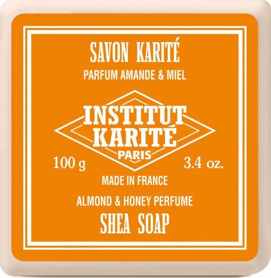 Institut Karite Paris Mydło o zapachu migdałów i miodu 100g 1