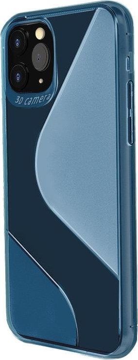 Braders Elastyczne etui S-Case do Huawei P40 Lite / Nova 7i / Nova 6 SE niebieski 1