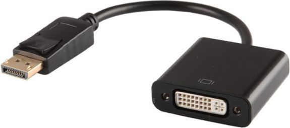 Adapter AV Elmak DisplayPort - DVI-I czarny (CL-91) 1
