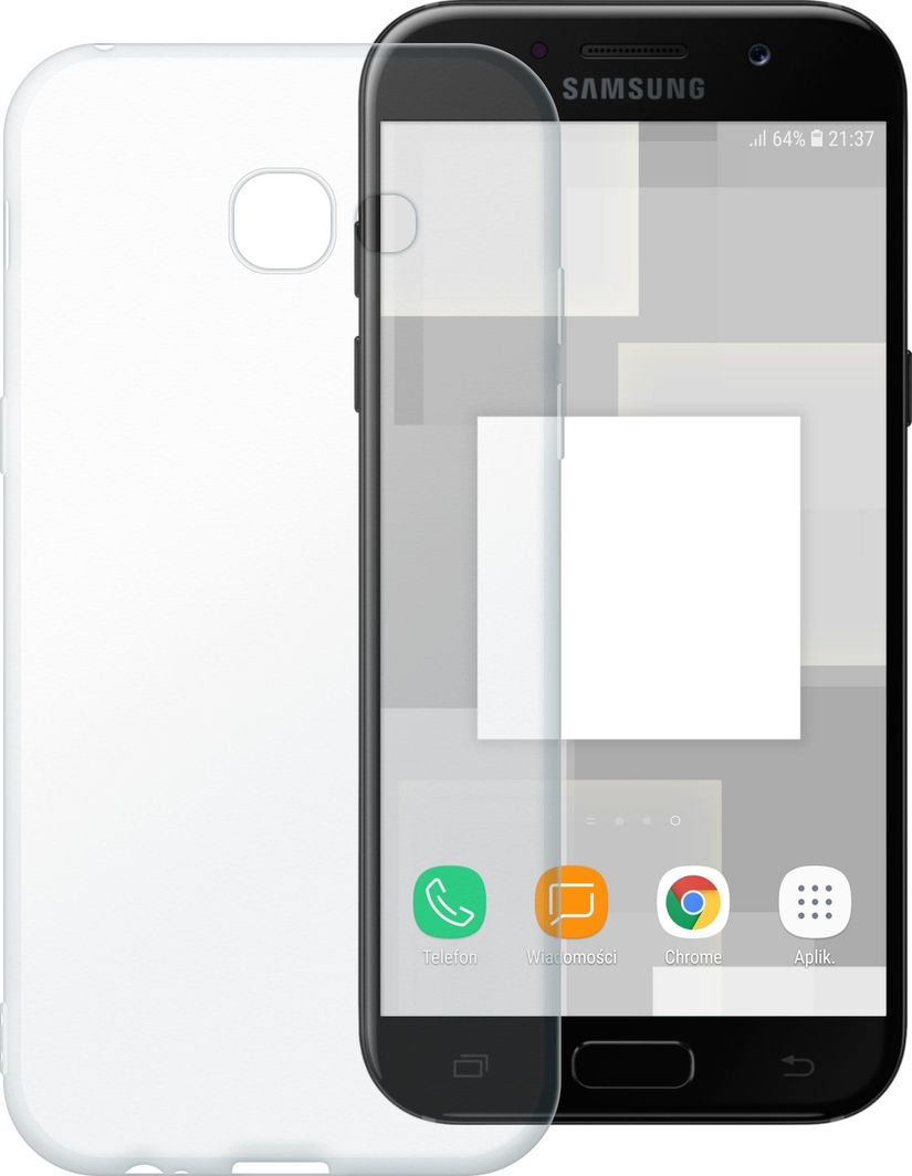 Polski Banan Etui silikonowe przezroczyste do Samsung Galaxy A5 2017 1