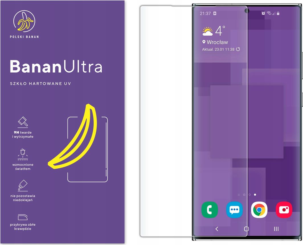 Polski Banan Szkło hartowane UV BananUltra do Samsung Galaxy Note 20 Ultra 1