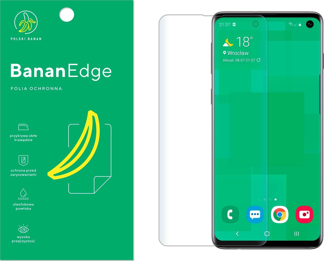 Polski Banan Folia ochronna BananEdge do Samsung Galaxy S10 1