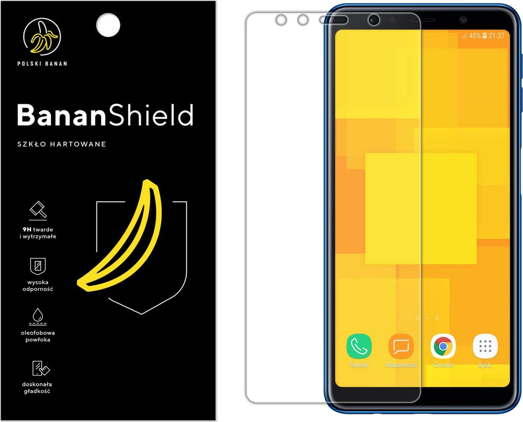 Polski Banan Szkło hartowane BananShield do Samsung Galaxy A7 2018 1
