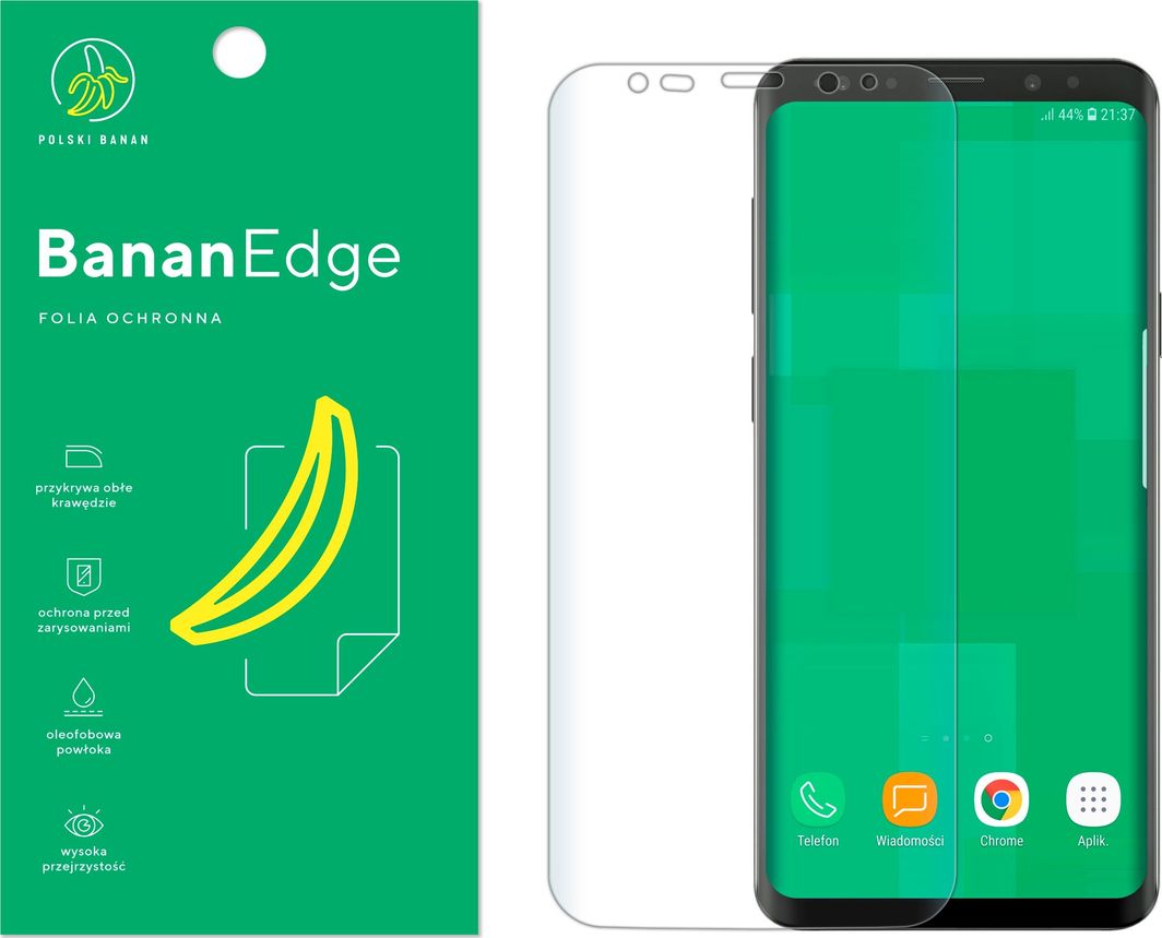 Polski Banan Folia ochronna BananEdge do Samsung Galaxy S9 Plus 1