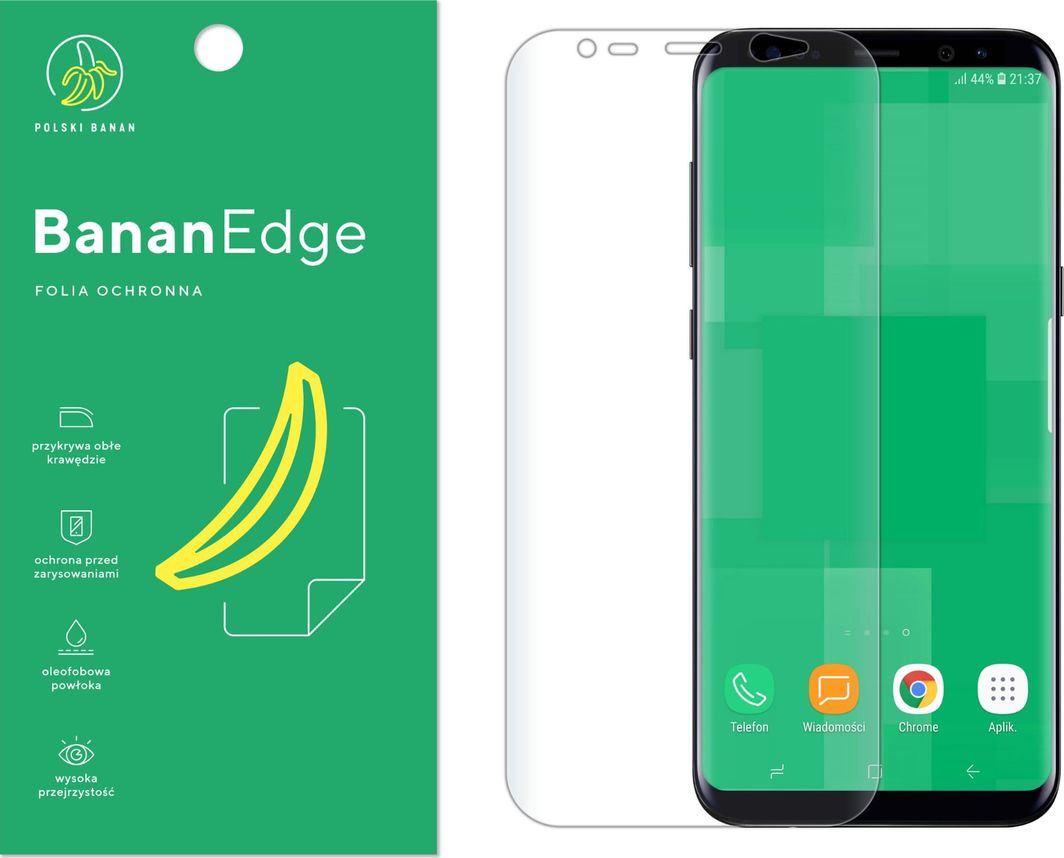 Polski Banan Folia ochronna BananEdge do Samsung Galaxy S8 Plus 1