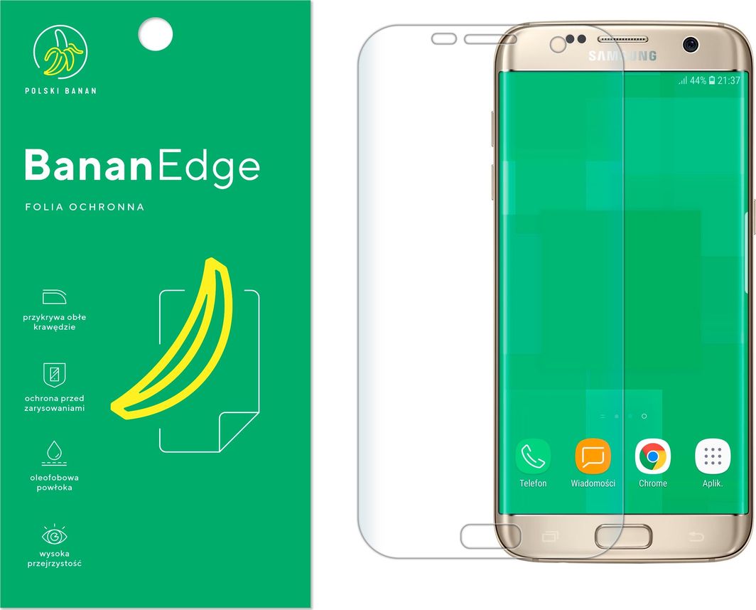 Polski Banan Folia ochronna BananEdge do Samsung Galaxy S7 edge 1