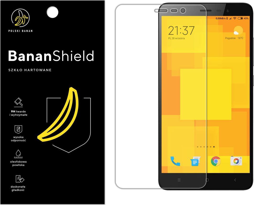 Polski Banan Szkło hartowane BananShield do Xiaomi Redmi Note 3 Kenzo 1