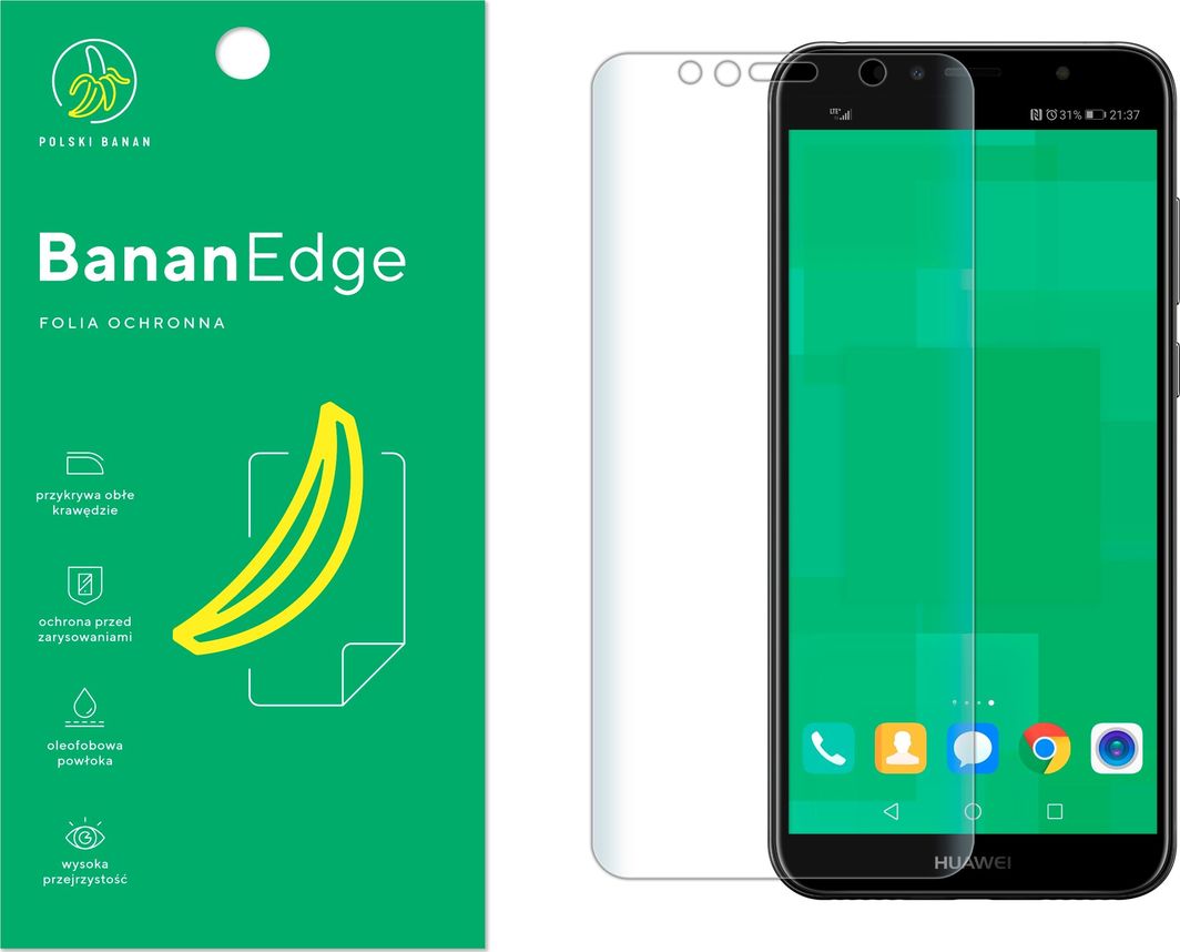 Polski Banan Folia ochronna BananEdge do Huawei Y6 2018 1