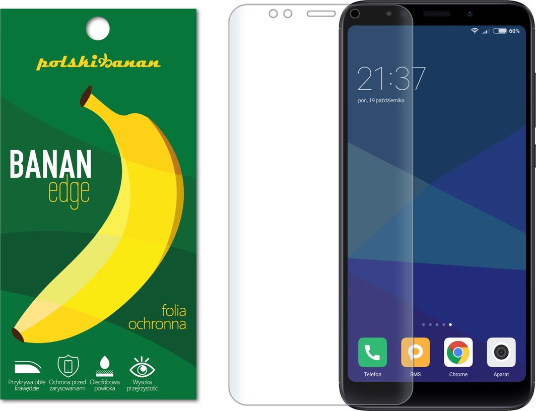 Polski Banan Folia ochronna BananEdge do Xiaomi Redmi 5 Plus 1
