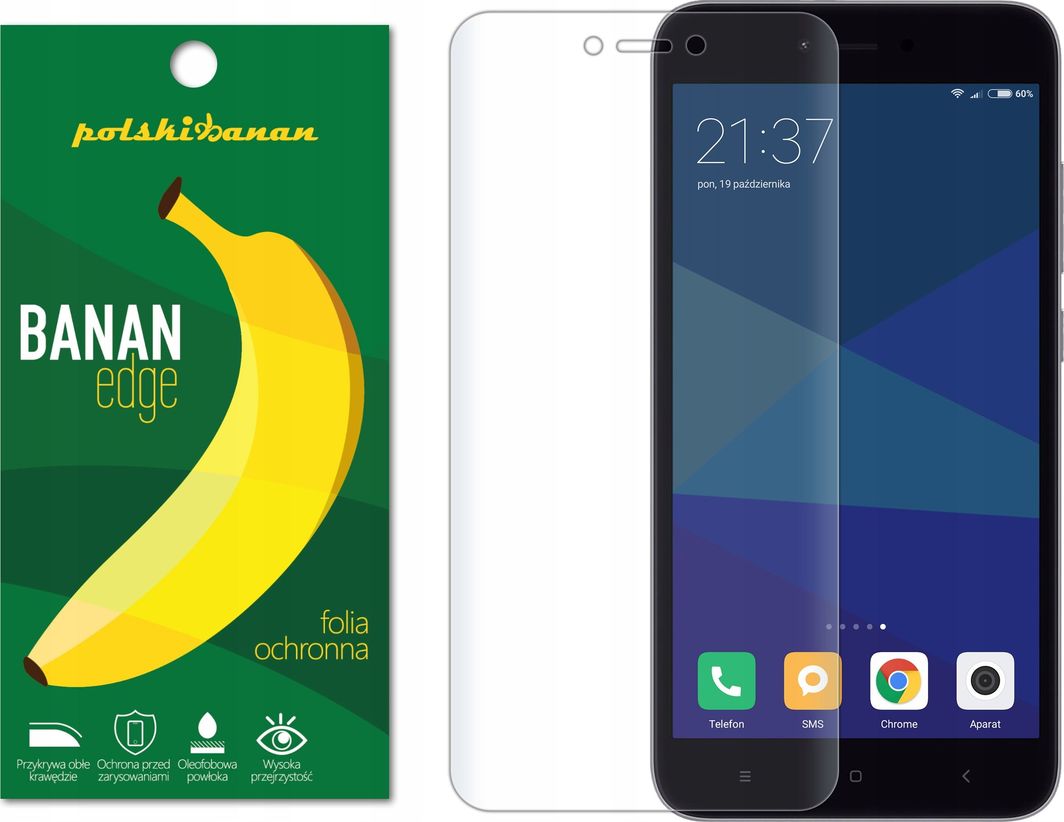 Polski Banan Folia ochronna BananEdge do Xiaomi Redmi Note 5A 1