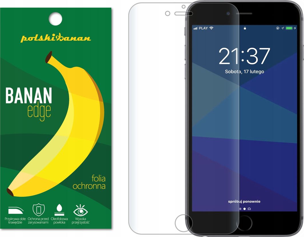 Polski Banan Folia ochronna BananEdge do Apple iPhone 6 PLUS / 6s PLUS 1