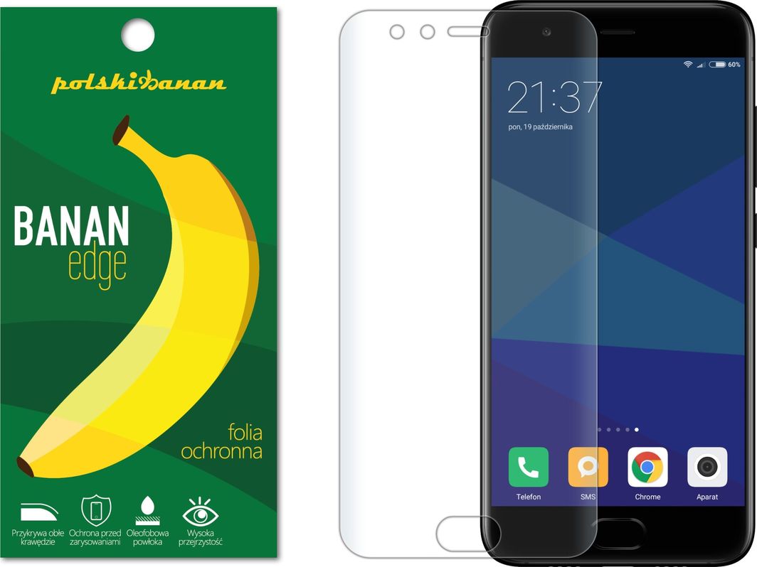 Polski Banan Folia ochronna BananEdge do Xiaomi Mi 6 1