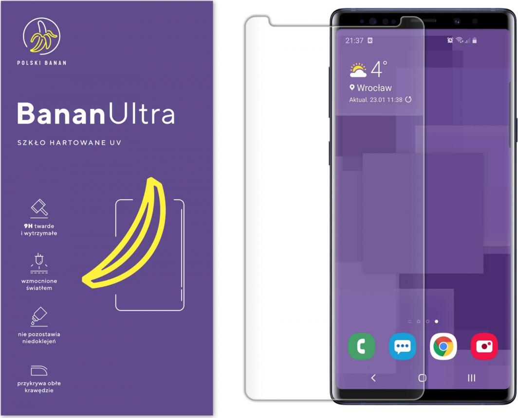 Polski Banan Szkło hartowane UV BananUltra do Samsung Galaxy Note 9 1