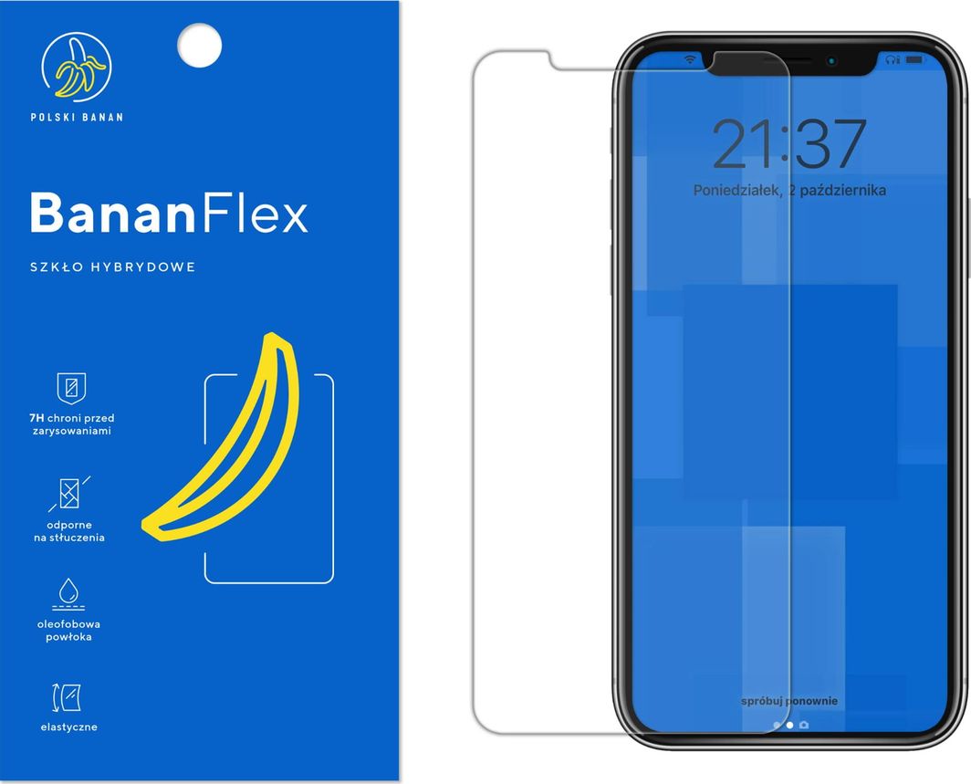 Polski Banan Szkło hybrydowe BananFlex do Apple iPhone 11 Pro 1