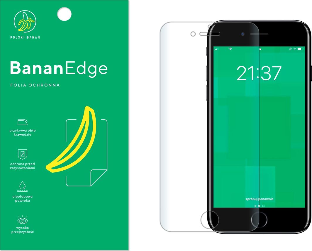 Polski Banan Folia ochronna BananEdge do Apple iPhone 7 / 8 / SE 2020 1