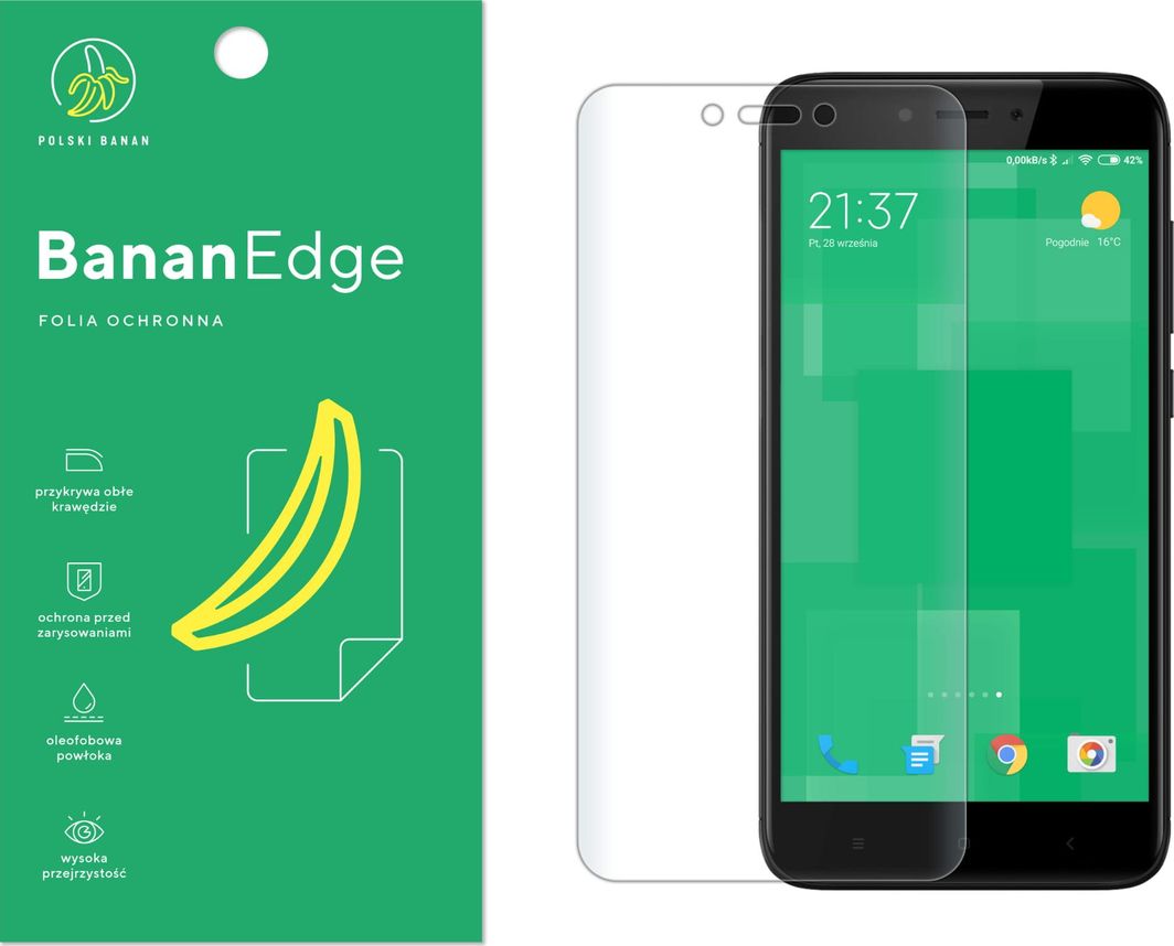Polski Banan Folia ochronna BananEdge do Xiaomi Redmi 4X 1