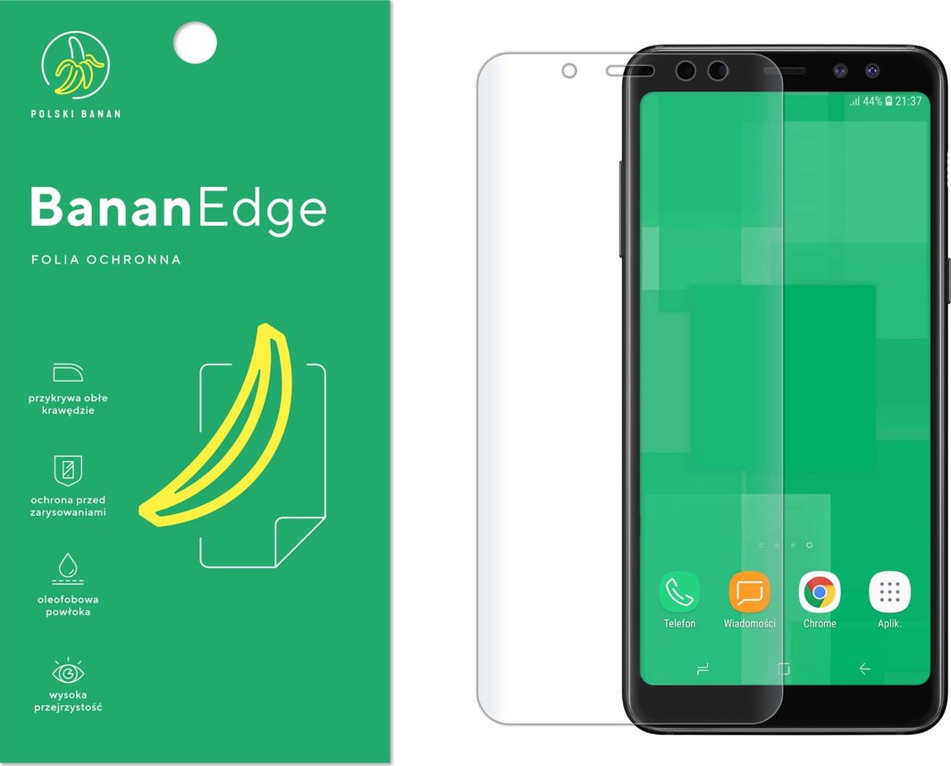 Polski Banan Folia ochronna BananEdge do Samsung Galaxy A8 2018 1