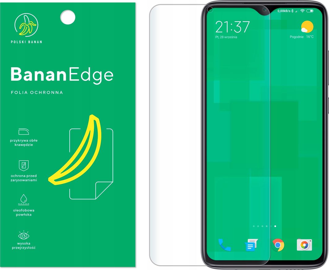 Polski Banan Folia ochronna BananEdge do Xiaomi Redmi Note 8 Pro 1