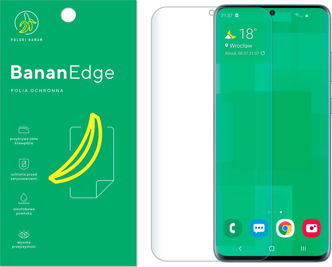 Polski Banan Folia ochronna BananEdge do Samsung Galaxy S20 Plus 1