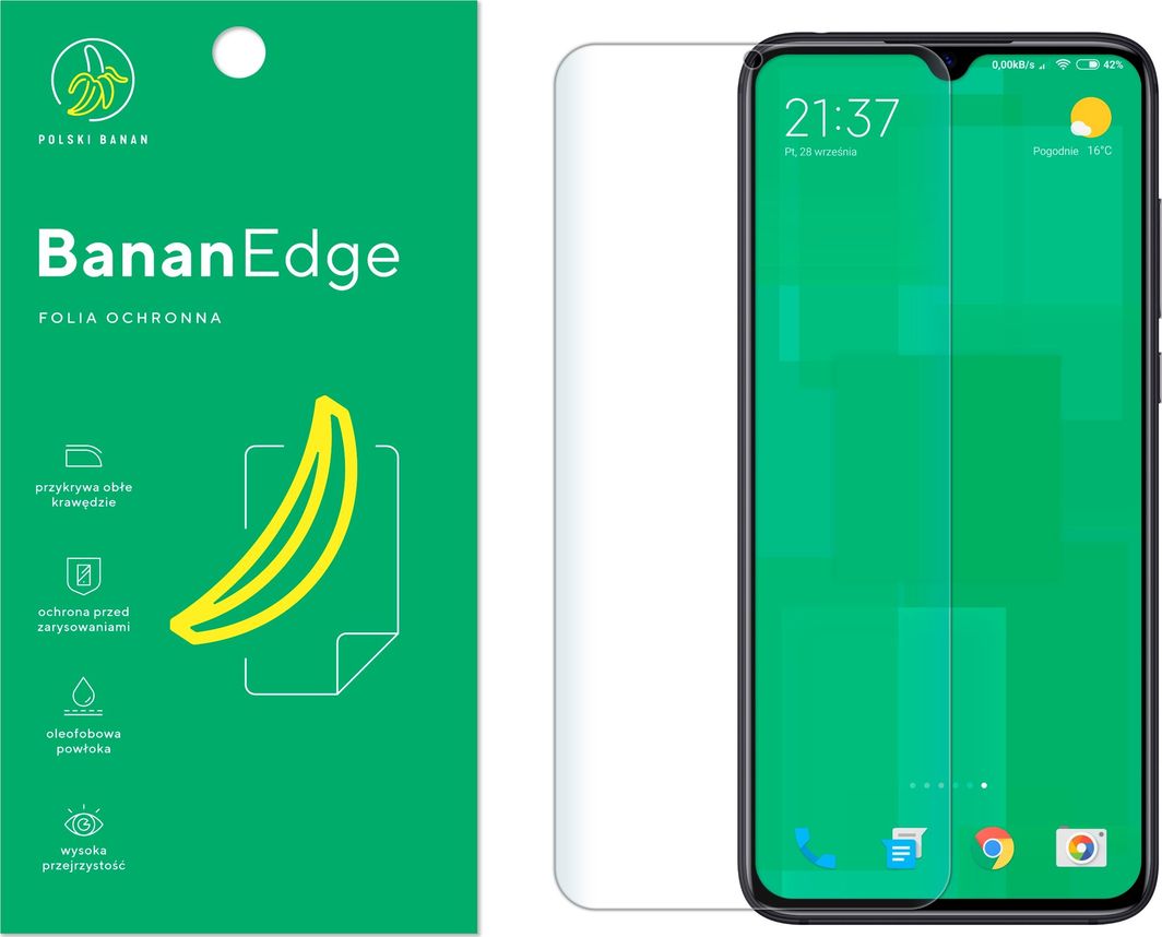 Polski Banan Folia ochronna BananEdge do Xiaomi Mi 9 Lite 1
