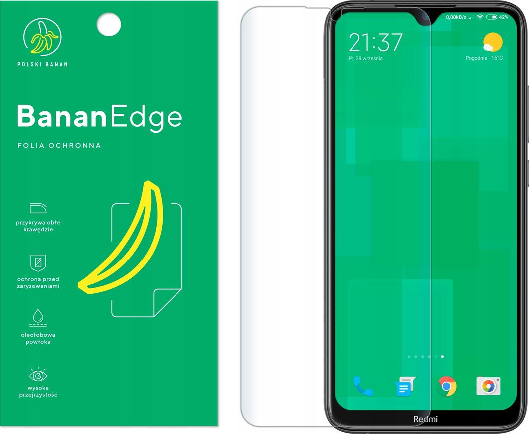 Polski Banan Folia ochronna BananEdge do Xiaomi Redmi Note 8T 1