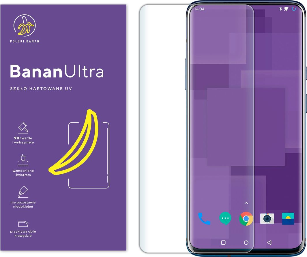Polski Banan Szkło hartowane UV BananUltra do OnePlus 7 Pro 1