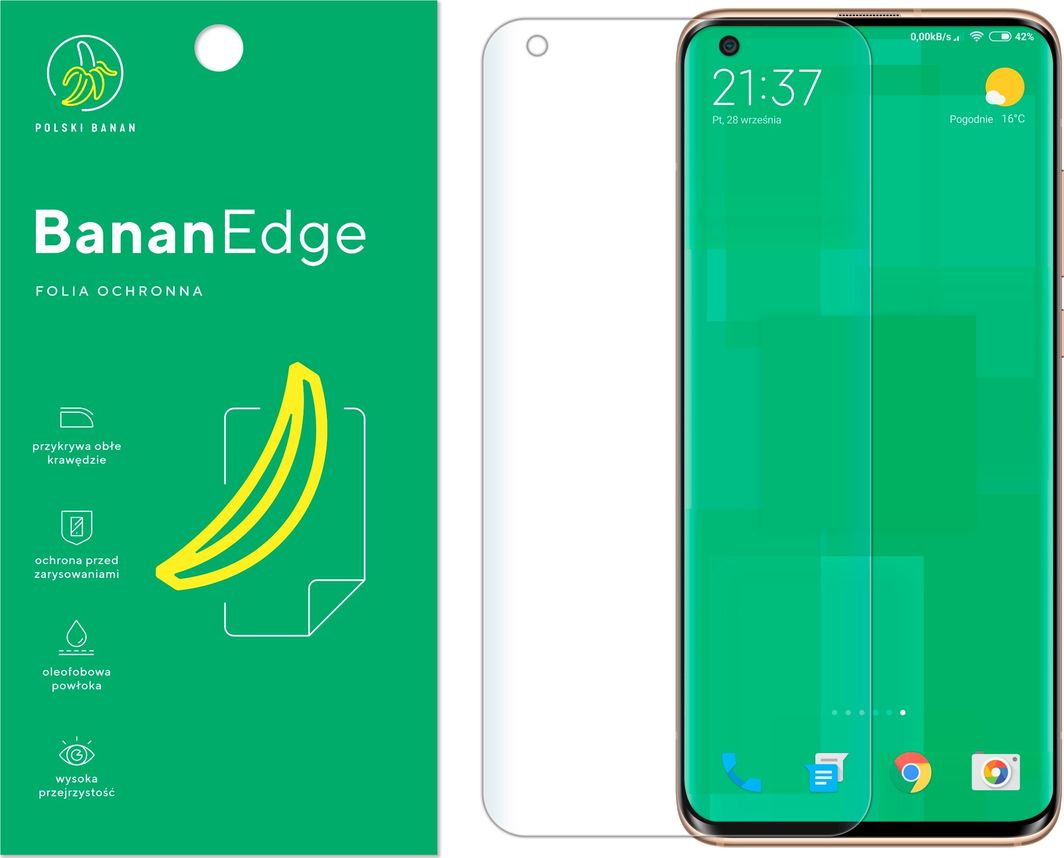 Polski Banan Folia ochronna BananEdge do Xiaomi Mi 10 1