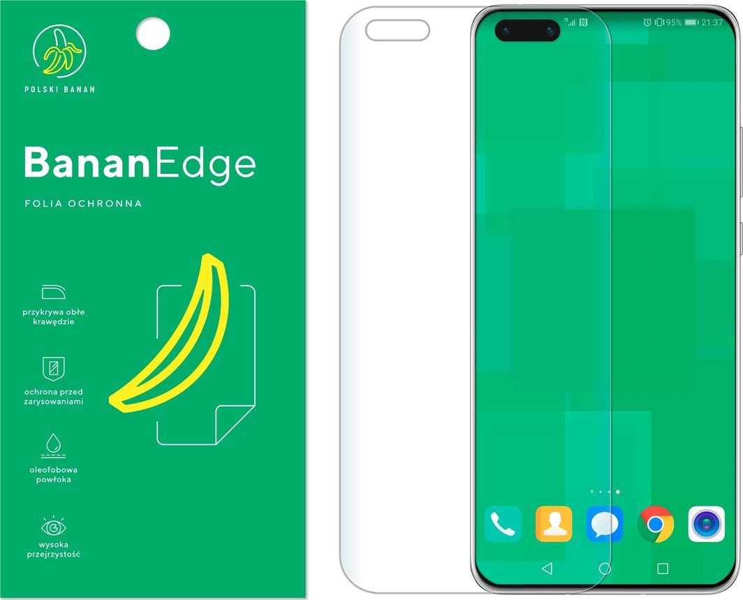Polski Banan Folia ochronna BananEdge do Huawei P40 Pro 1