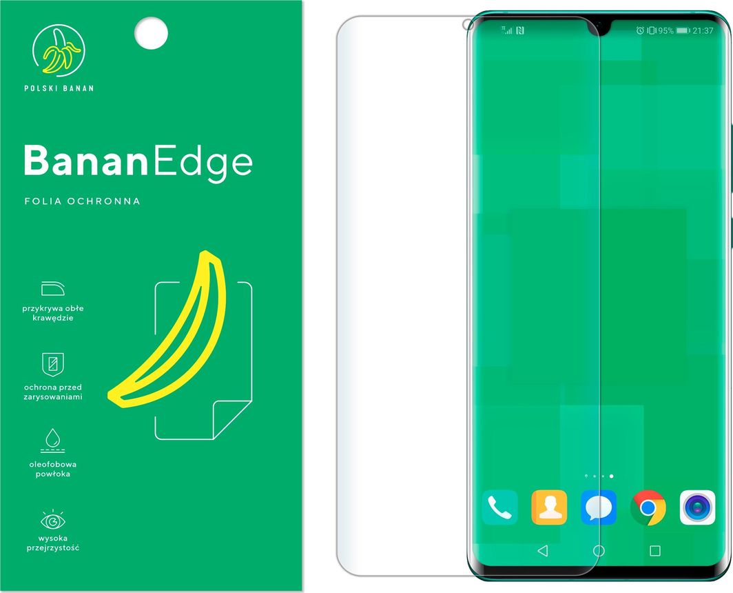 Polski Banan Folia ochronna BananEdge do Huawei P30 Pro 1
