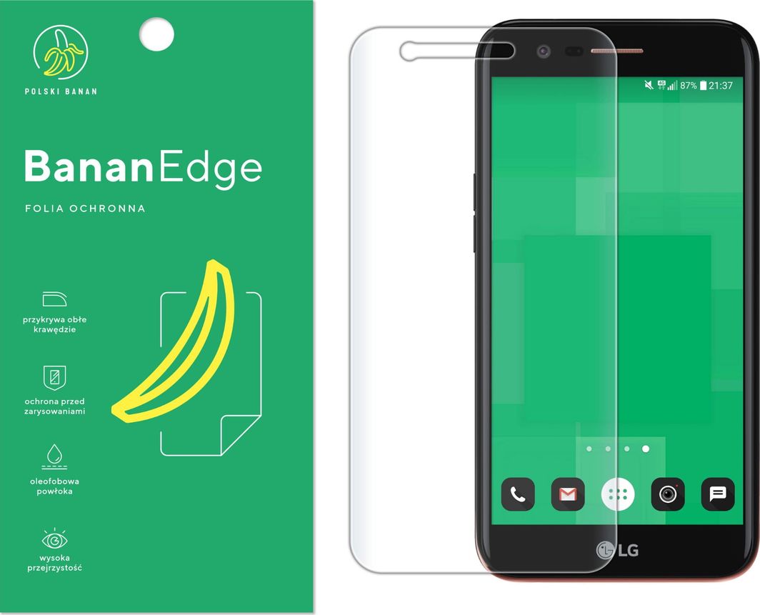 Polski Banan Folia ochronna BananEdge do LG K10 2017 1