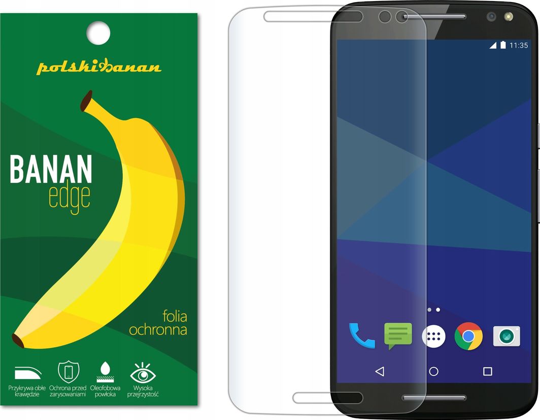 Polski Banan Folia ochronna BananEdge do Motorola Moto X Style 1