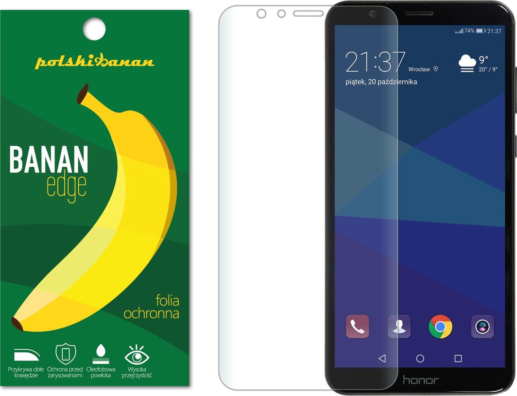 Polski Banan Folia ochronna BananEdge do Honor 7X 1