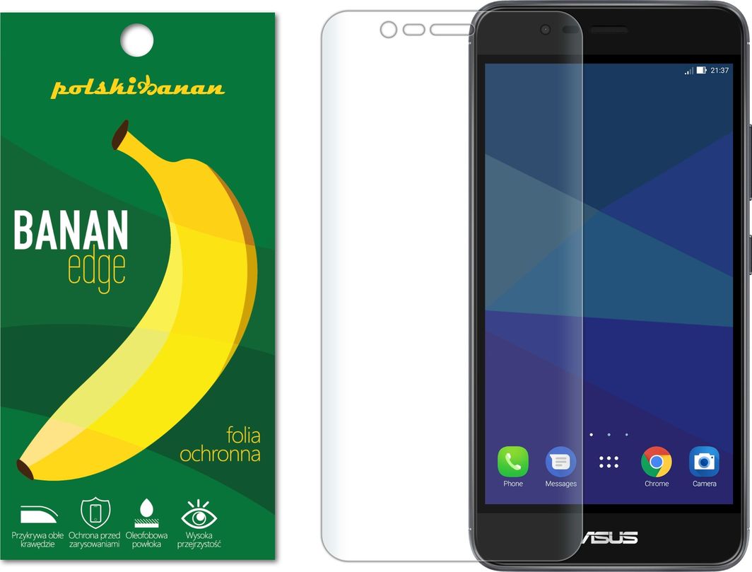 Polski Banan Folia ochronna BananEdge do Asus Zenfone 3 Max ZC520TL 1