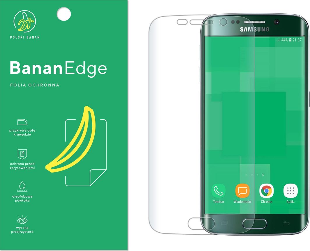 Polski Banan Folia ochronna BananEdge do Samsung Galaxy S6 edge 1