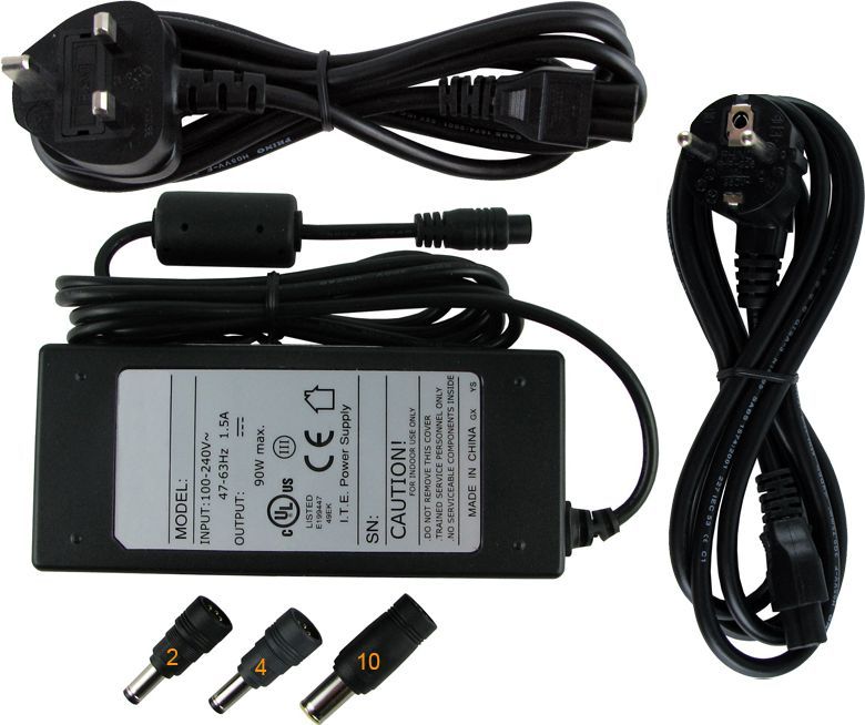 Zasilacz do laptopa Origin 90 W, 19 V (AC-U90EU-IB) 1