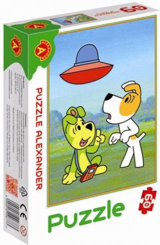 Alexander Puzzle 60 Reksio - Reksio i ufo (0677) 1