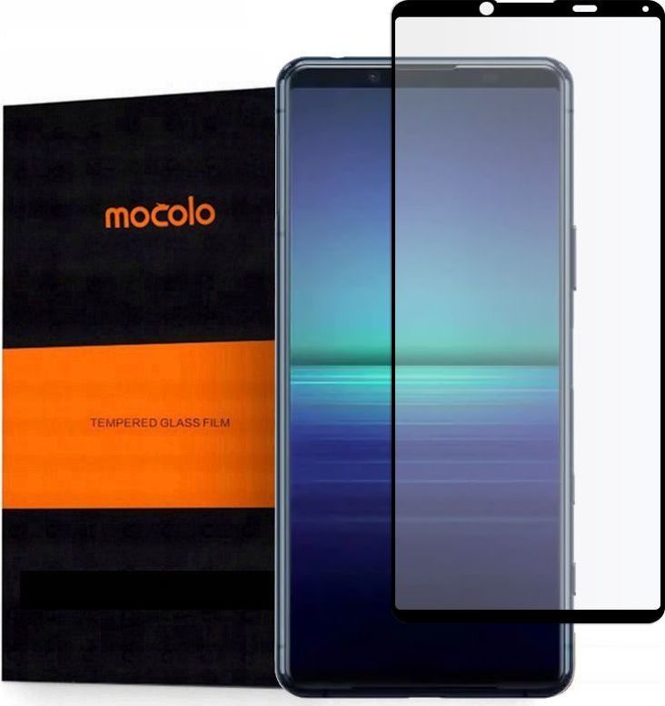 Mocolo SZKŁO HARTOWANE MOCOLO TG+3D SONY XPERIA 5 II BLACK 1