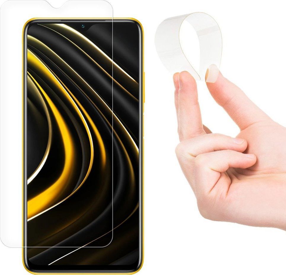 Wozinsky Wozinsky Nano Flexi hybrydowa elastyczna folia szklana szkło hartowane Xiaomi Poco M3 1