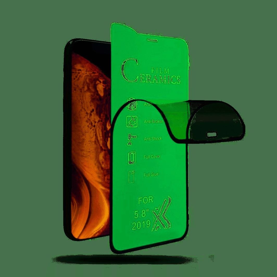 SZKŁO HARTOWANE CERAMICZNE FLEX SAMSUNG GALAXY NOTE 10 CZARNE 1