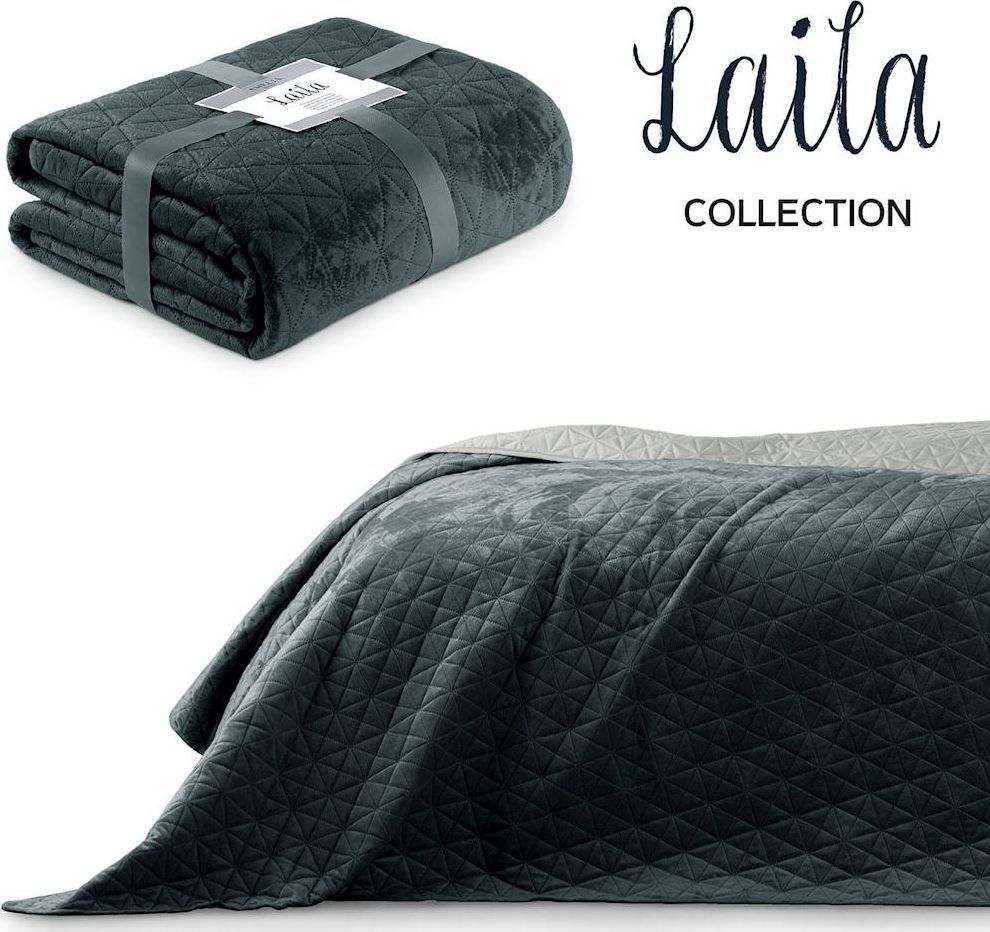 AmeliaHome AMELIAHOME NARZUTA LAILA GRAPHITE+SILVER 220x240 1