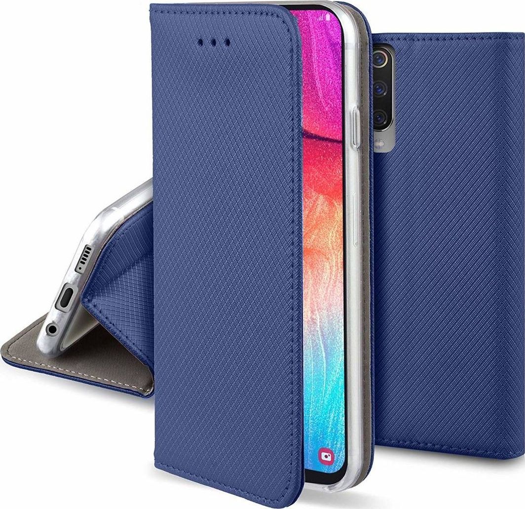 Etui XIAOMI MI10T LITE 5G portfel z klapką Flip Magnet granatowe 1