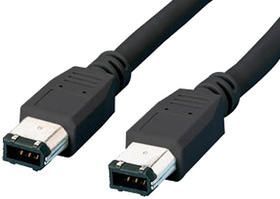 MediaRange Firewire 6-pin - Firewire 6-pin, 1.8m, Czarny (MRCS122) 1