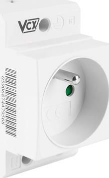 VCX VCX GACIA Gniazdo na szynę TH35 16A 230V 50-60HZ 1